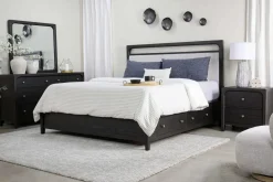 Easton Upholstered Storage Bed In Natural, Ca King