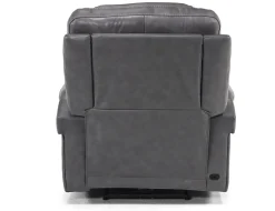 Echo 3 Power Theater Recliner W/ Immersive Sound In Rainer Storm Leather