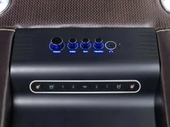 Echo 3 Power Theater Sofa W/ Immersive Sound In Rainier Walnut Leather