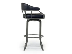 Edy Barstool In Mineral & Black, Swivel