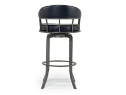 Edy Barstool In Mineral & Black, Swivel