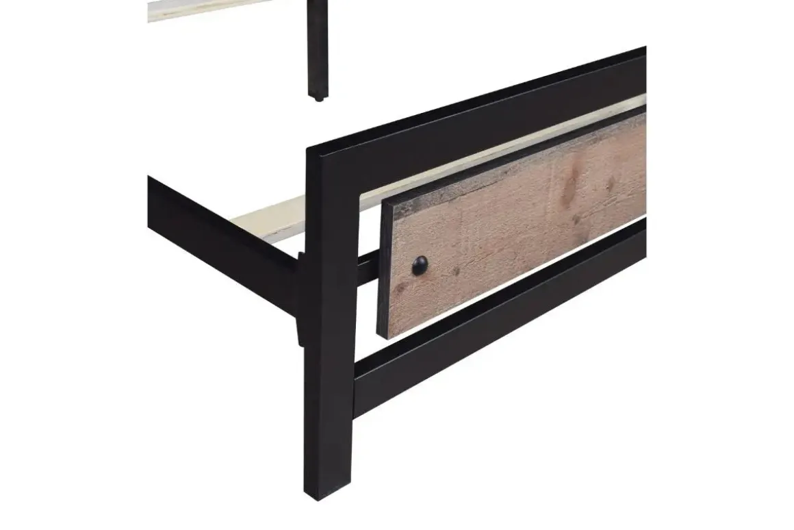 Elk River Panel Bed In Rustic Brown, Twin