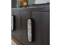 Elliston Media Console In Espresso Brown