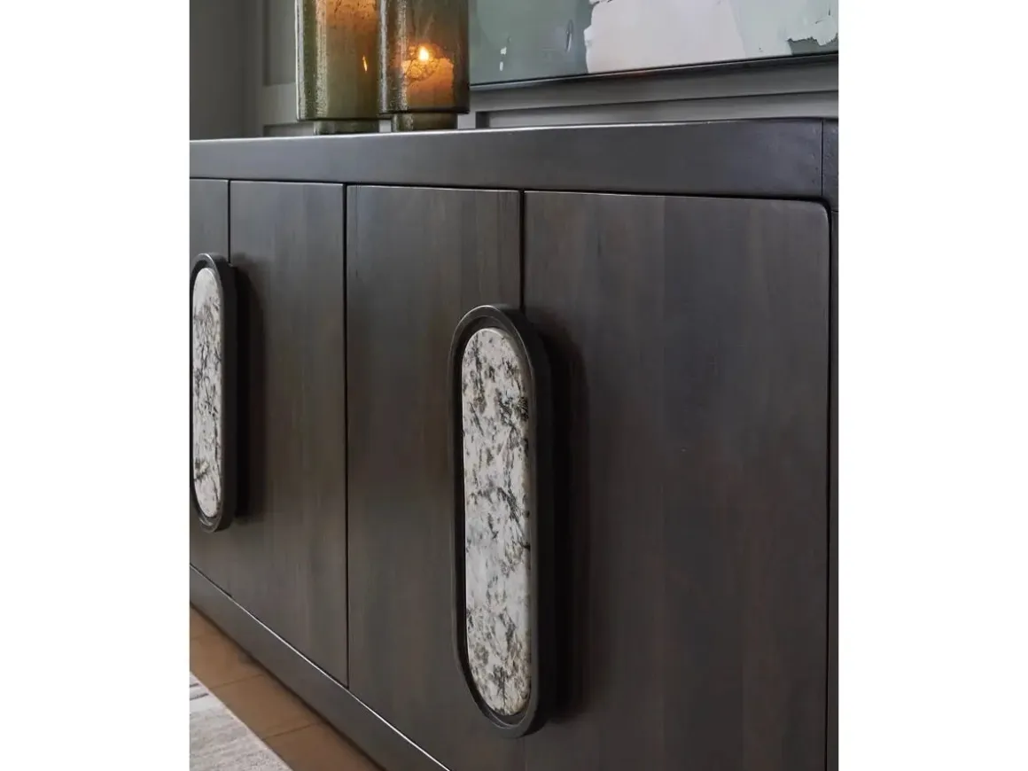 Elliston Media Console In Espresso Brown