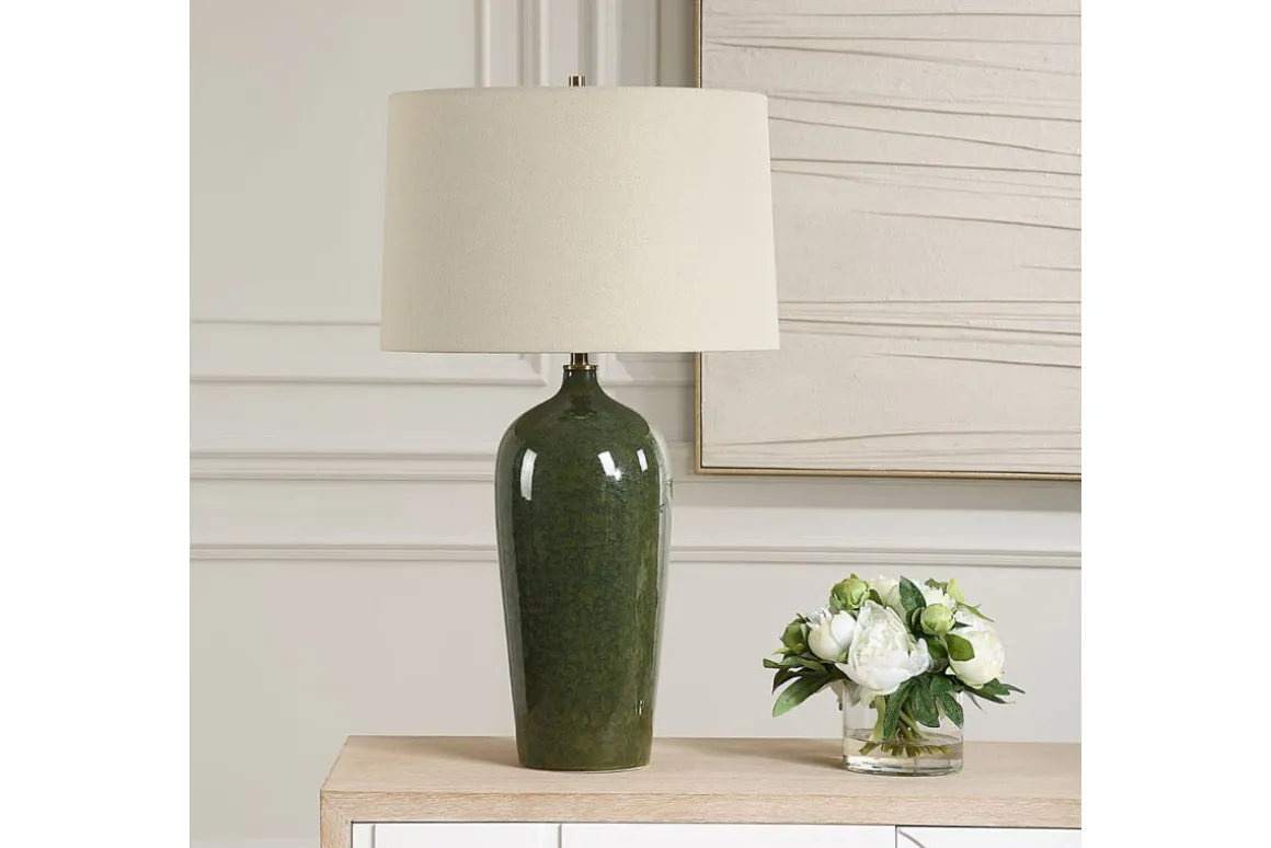 Elsa Table Lamp In Green