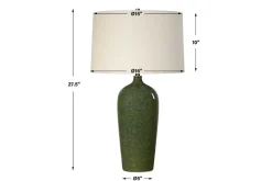 Elsa Table Lamp In Green