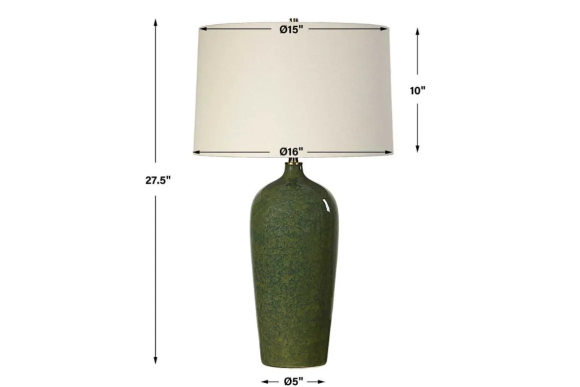 Elsa Table Lamp In Green