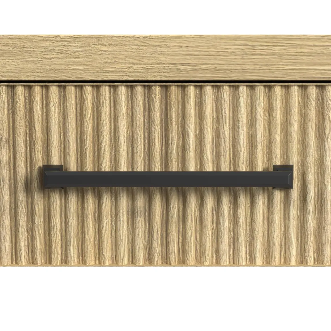 Emberly 2 Drawer Nightstand In Black