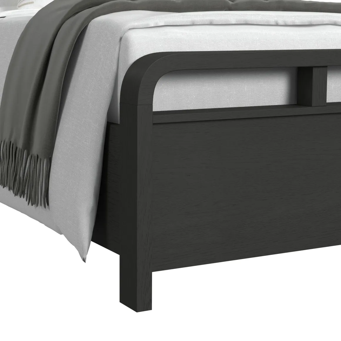 Emberly Panel Bed In Natural, Twin