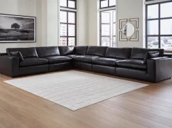 Emillia 6 Piece Sectional In Caramel