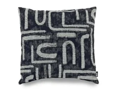 Emmy Accent Pillow In Brown Leather