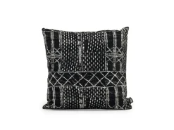 Emmy Accent Pillow In Brown Leather