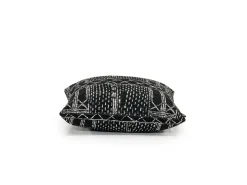 Emmy Accent Pillow In Brown Leather