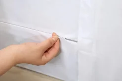 Encased Mattress Protector In White, Twin