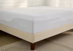 Encased Mattress Protector In White, Twin