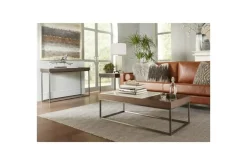 Ennis Coffee Table In Brown Sable