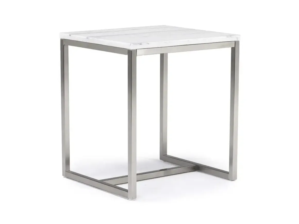 Esme End Table In Snowfall