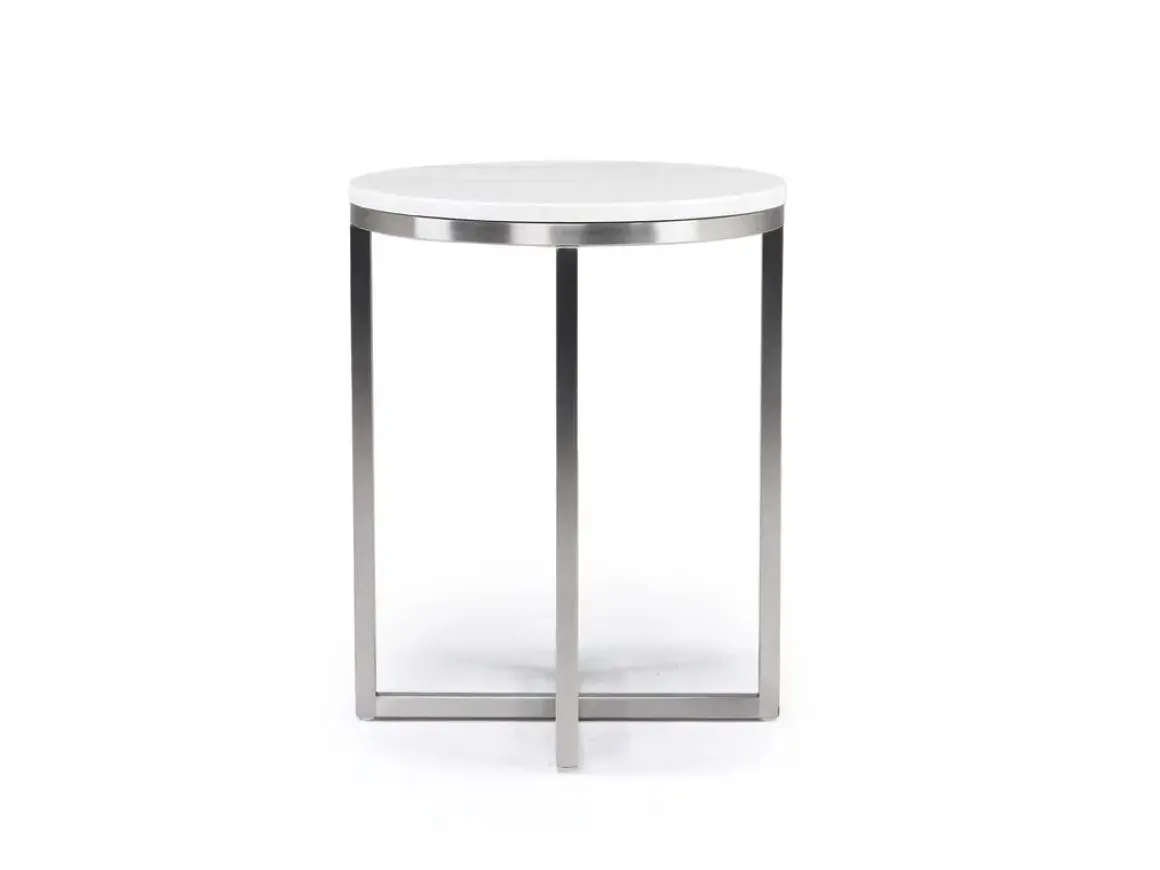 Esme End Table In Snowfall