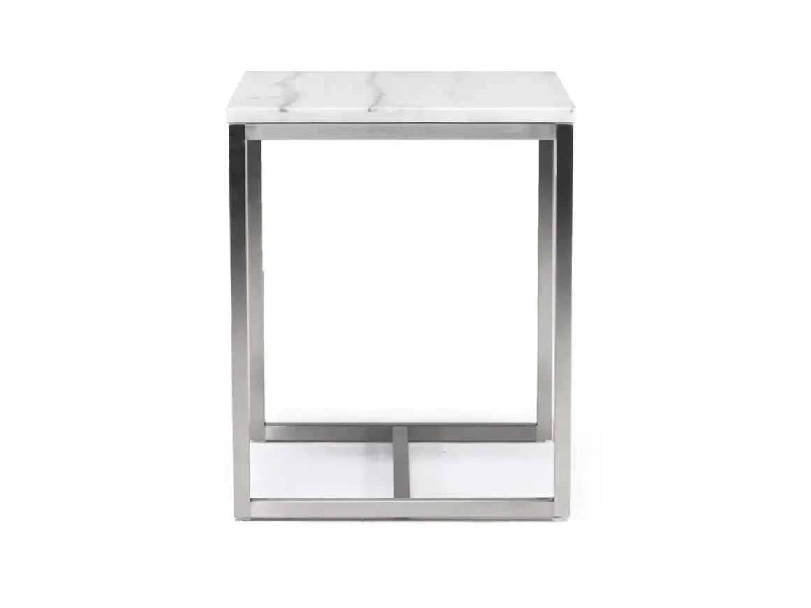 Esme End Table In Snowfall