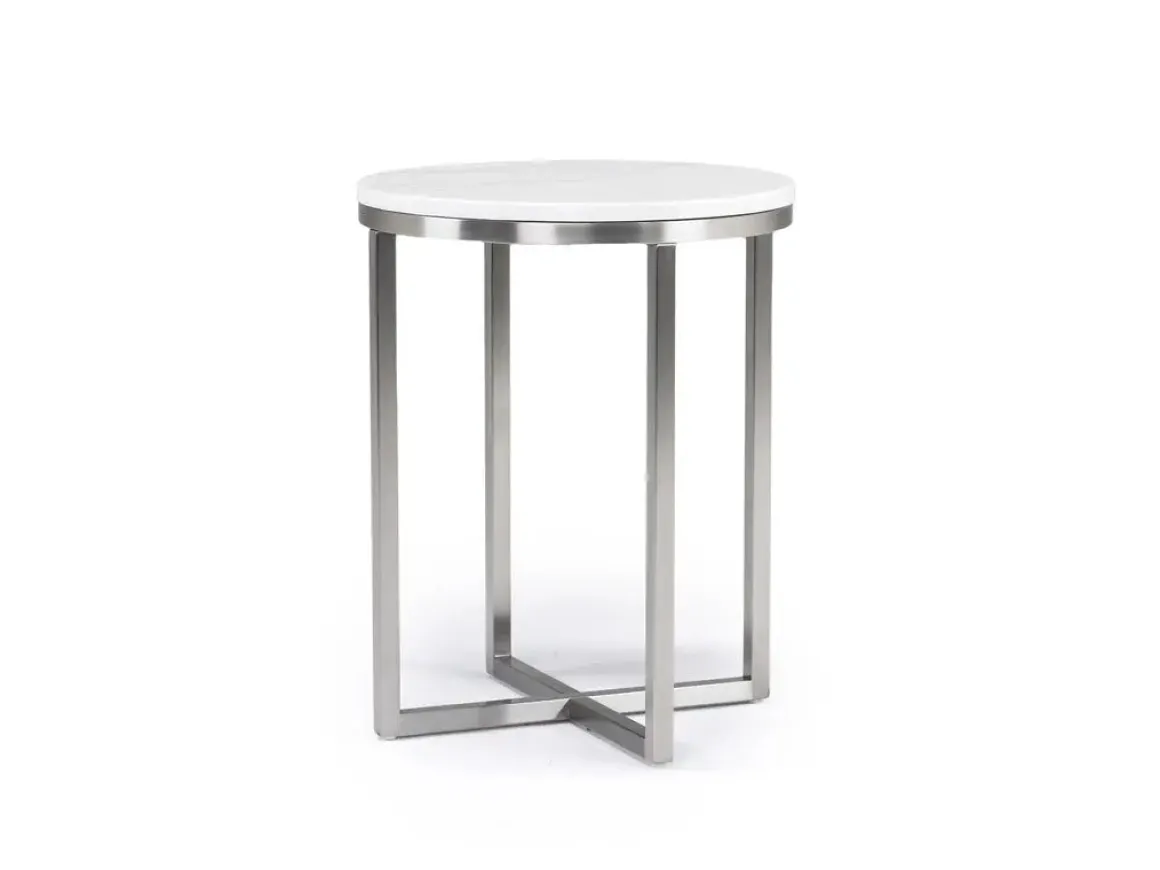 Esme End Table In Snowfall