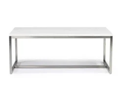 Esme Round Coffee Table In Snowfall