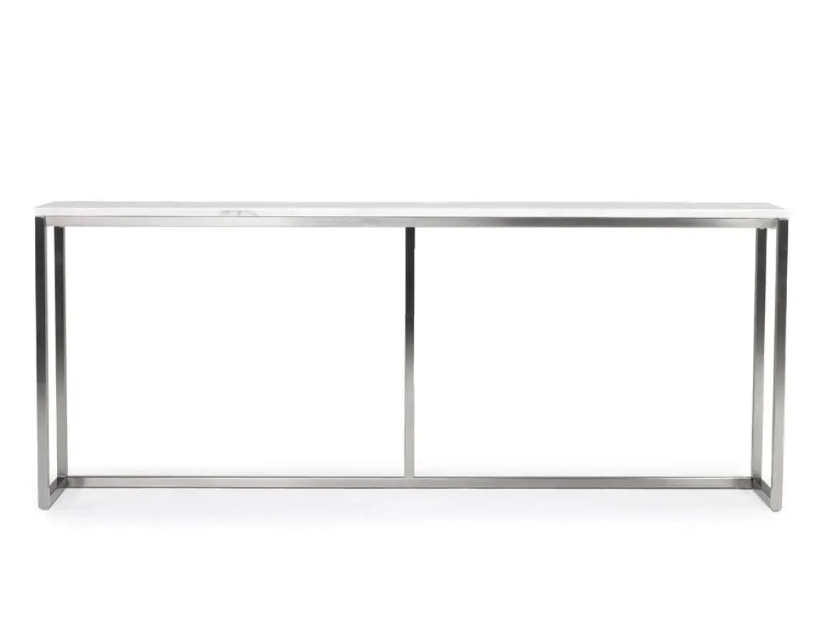 Esme Sofa Table In Snowfall