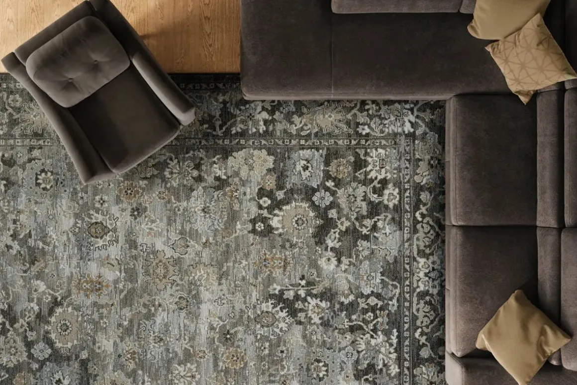 Essentials Core Rug In Brown, 5’ X 7’