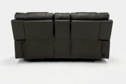 Estilo 2 Power Console Loveseat In Canyon Gray