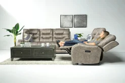 Estilo 2 Power Sofa In Canyon Gray