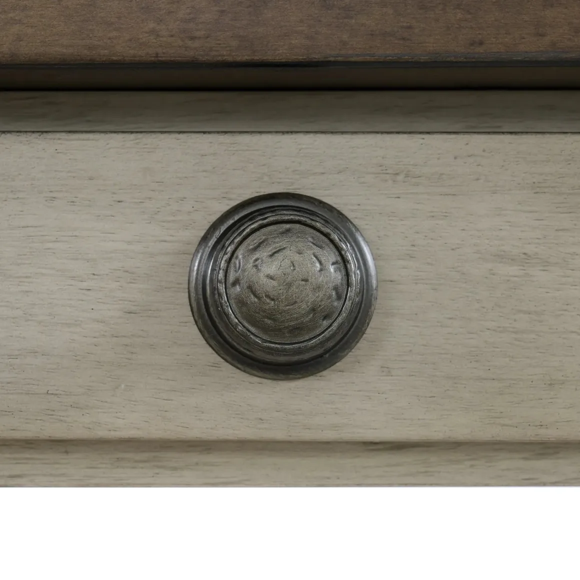 Farmington Dining Table In Medium Brown/Washed Stone