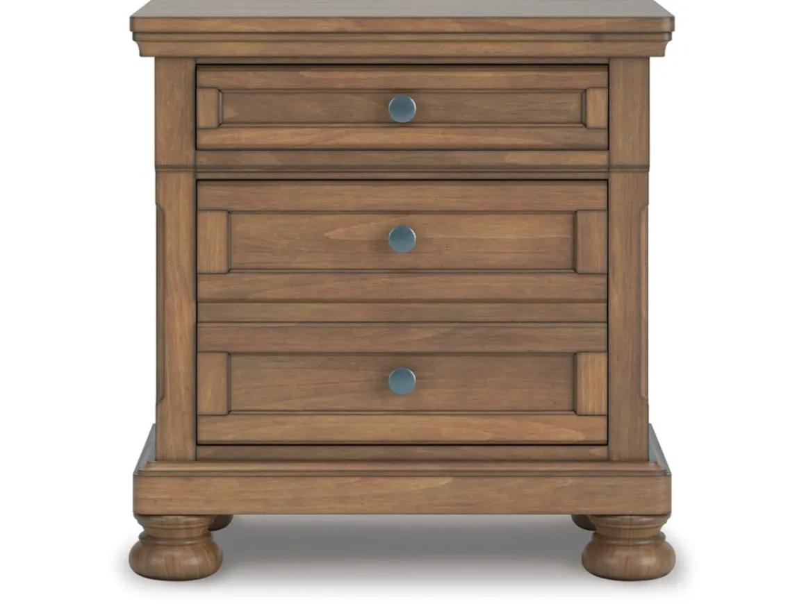 Feddinger Nightstand In Medium Brown