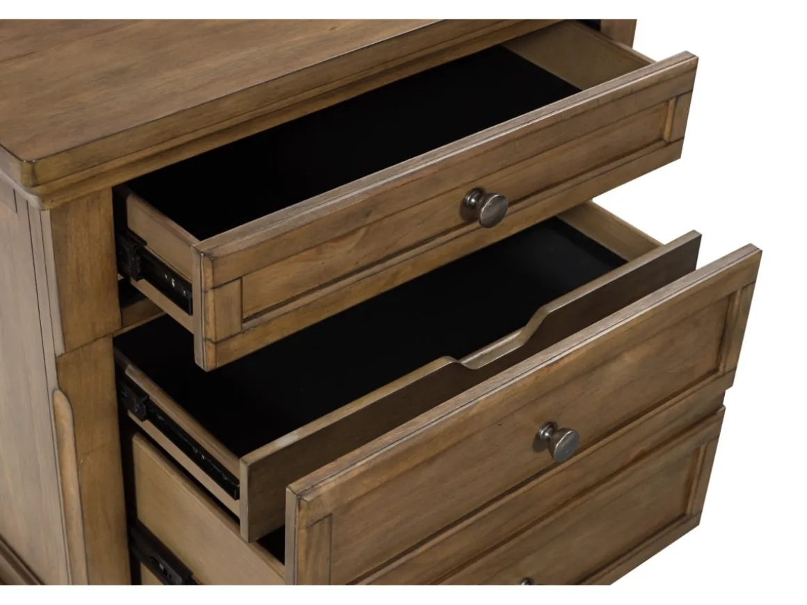 Feddinger Nightstand In Medium Brown