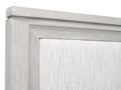 Fiona Storage Bed, Dresser, Mirror & Nightstand In Mist Gray, Queen