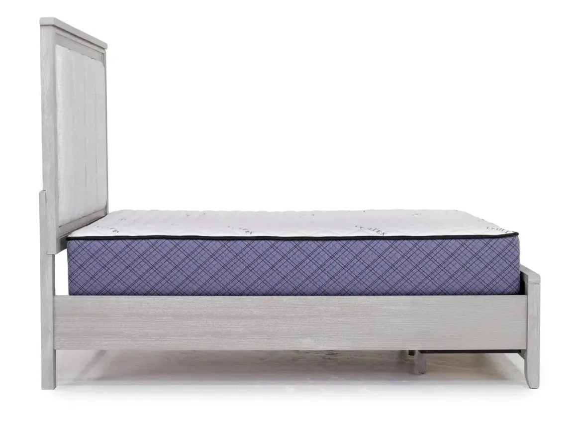 Fiona Storage Bed In Mist Gray, Queen