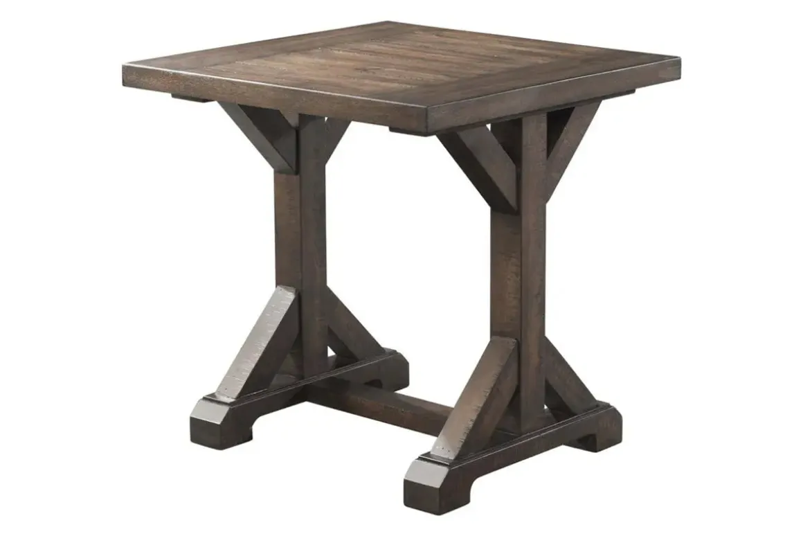 Flynn End Table In Walnut