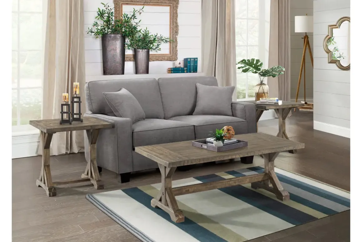 Flynn End Table In Walnut