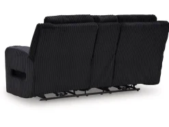 Forest Lake 2 Power Console Loveseat In Alloy