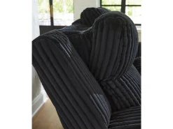 Forest Lake 2 Power Sofa W/ Drop Down Table In Alloy