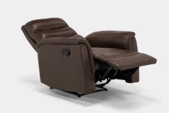 Forte Recliner In Dark Brown