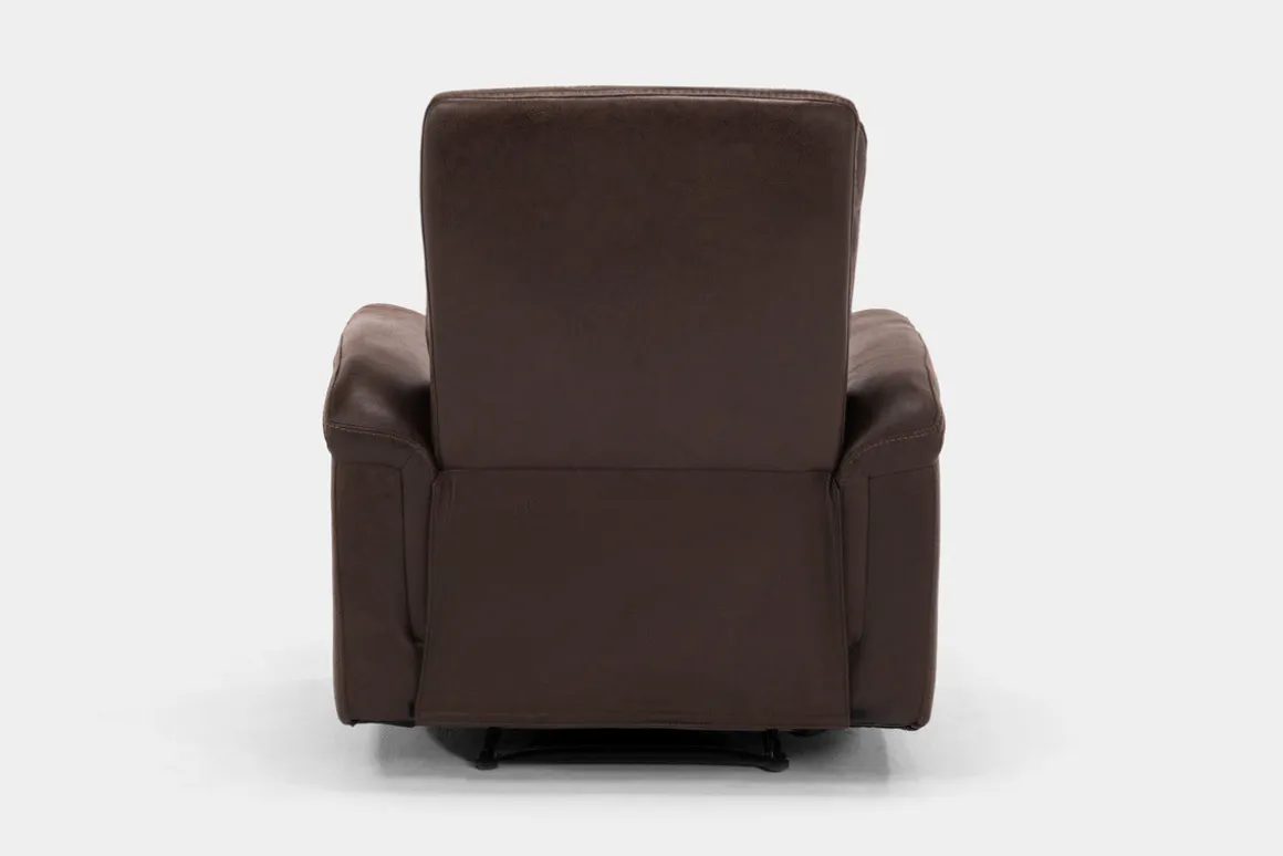 Forte Recliner In Dark Brown