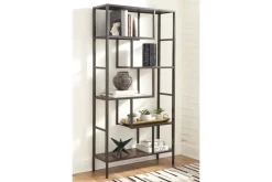 Frankwell Tall Bookcase In Brown
