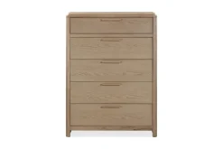 Furano 5 Drawer Chest In Ginger