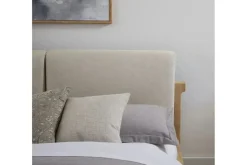 Furano Upholstered Bed In Ginger, Full