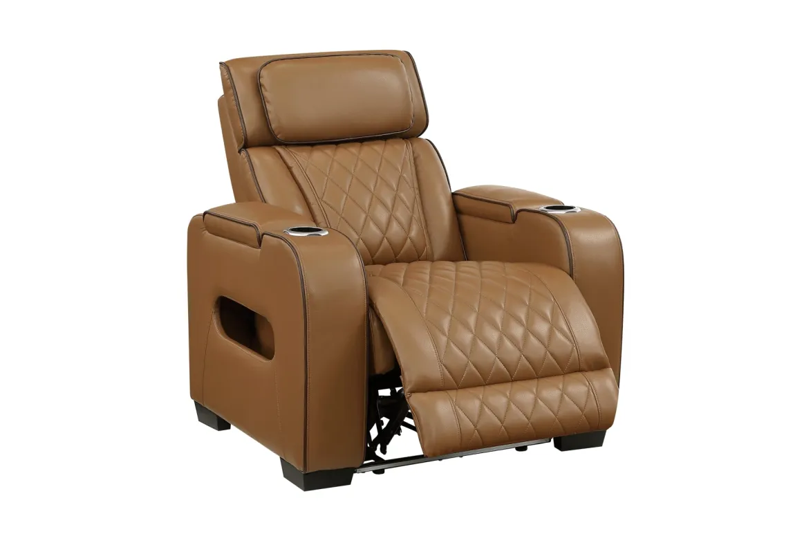 Gallington 2 Power Recliner In Brown