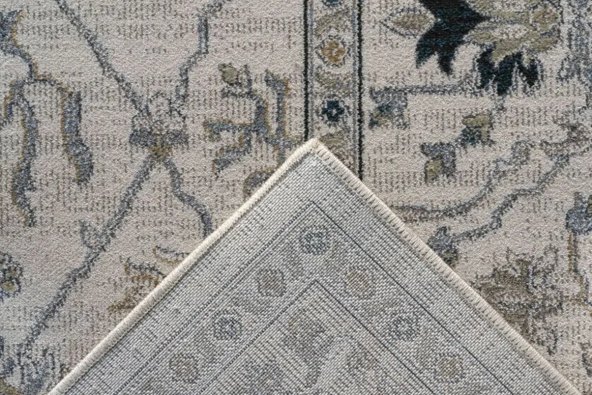 Gatsby Regent Rug In Ivory & Green, 5’ X 7’