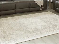 Gatwell Rug In Ivory/Gray/Tan, 8’ X 10’