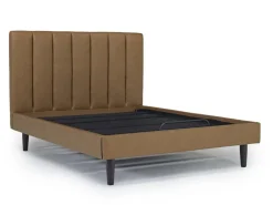 Gavin Upholstered Adjustable Foundation Bed In Charcoal, Full