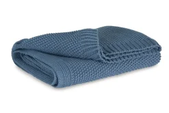 Gayelery Throw Blanket In Blue