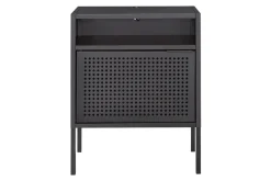 Gemma Usb Nightstand In Gray