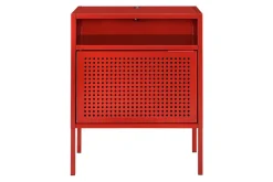 Gemma Usb Nightstand In Gray